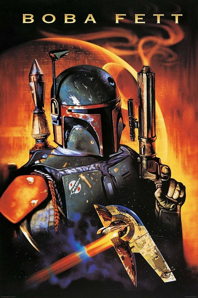 Star Wars Poster Star Wars Poster Boba Fett 61 x 91,5 cm von Star Wars