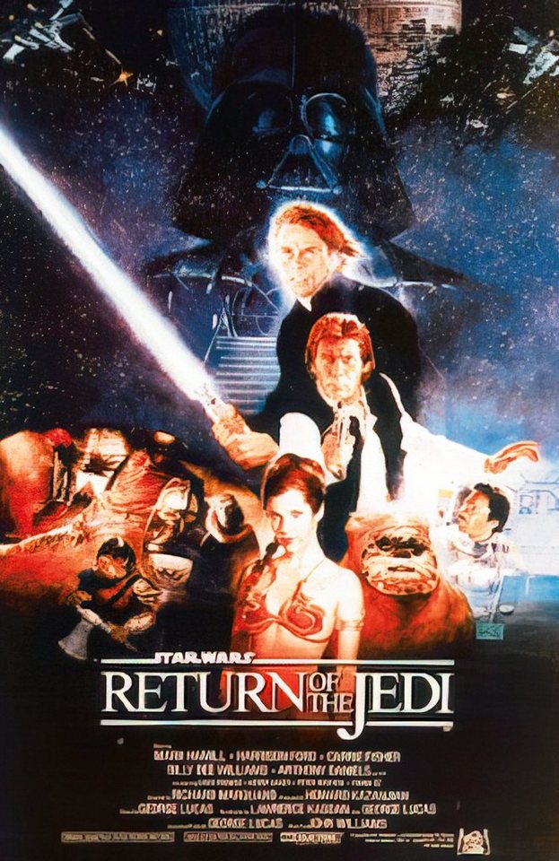 Star Wars Poster Star Wars Poster Return Of The Jedi 68,5 x 101,5 cm von Star Wars