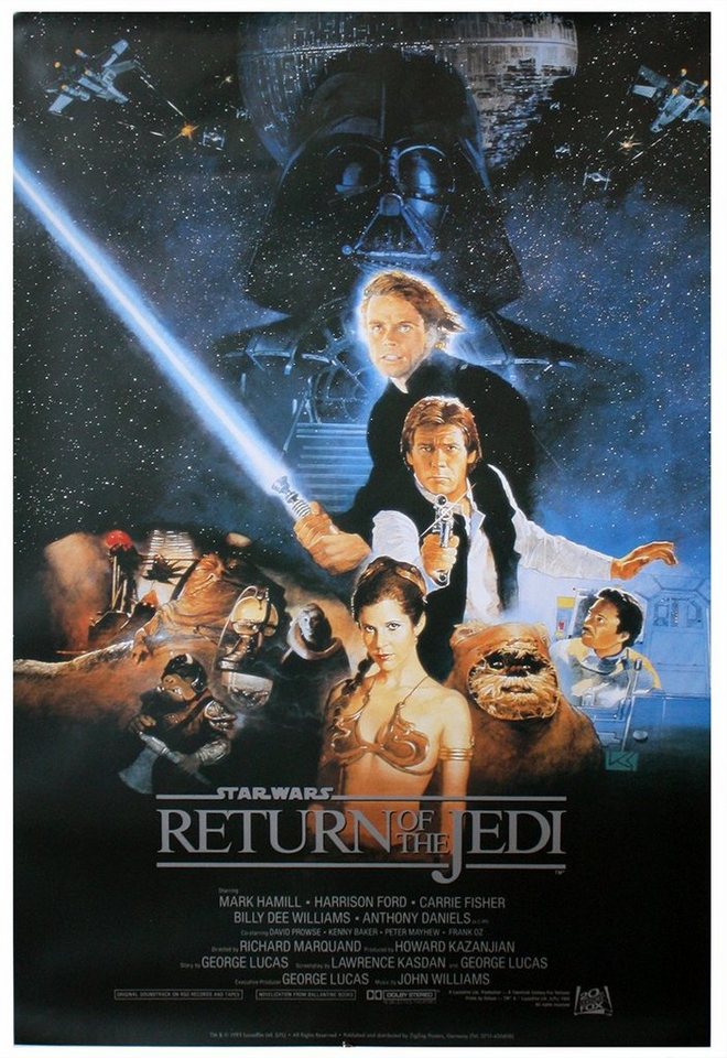 Star Wars Poster Star Wars Poster Return of the Jedi Style B 61 x 91,5 cm von Star Wars