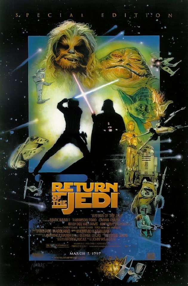 Star Wars Poster Star Wars Poster Return of the Jedi 68,5 x 101,5 cm von Star Wars