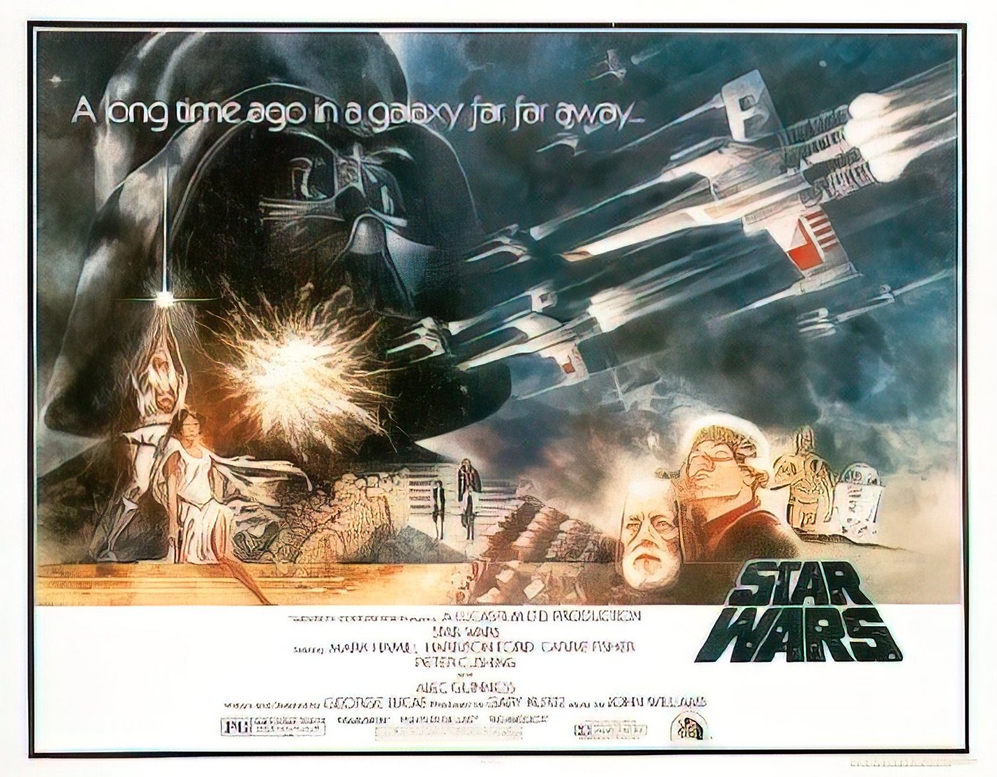 Star Wars Poster Star Wars Poster Style 'A' Half-Sheet 95,5 x 69 cm von Star Wars