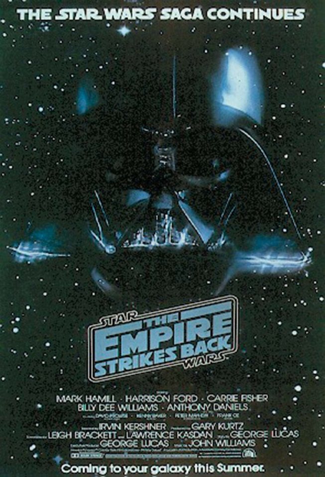 Star Wars Poster Star Wars Poster The Empire Strikes Back 68,5 x 101,5 cm von Star Wars
