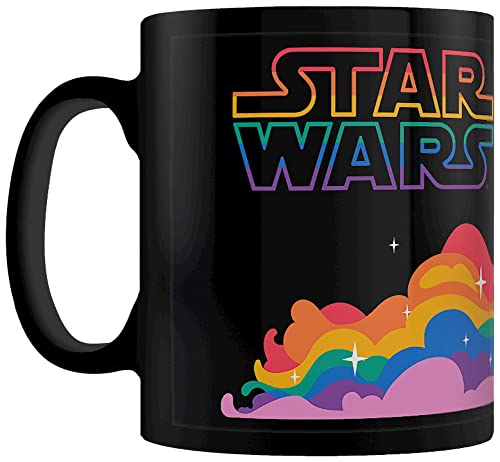 Star Wars Tasse (BB-8 Pride Rainbow Design) in Geschenkbox – Offizieller Merchandise-Artikel von Star Wars