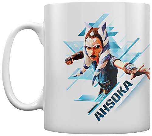 Star Wars The Clone Wars Ahsoka Fragmented Coffee Becher Weiß von Star Wars