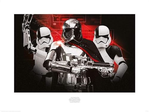 Star Wars The Last Jedi Stormtrooper Team 60 x 80cm Kunstdruck, Mehrfarbig von Star Wars