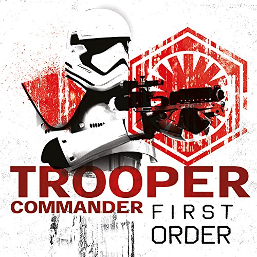 Star Wars The Last Jedi-Trooper Commander First Order Canvas Leinwanddruck, Mehrfarbig, 40 x 40 cm von Star Wars