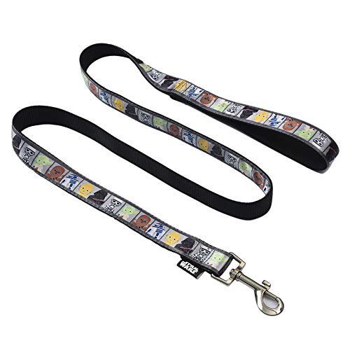 Star Wars for Pets All Stars Hundeleine für alle Hunde, 183 cm, niedliche Hundeleine, lässt Sich leicht an jedem Hundehalsband oder Geschirr befestigen, offiziell lizenzierte Star-Wars-Hundeleine von Star Wars