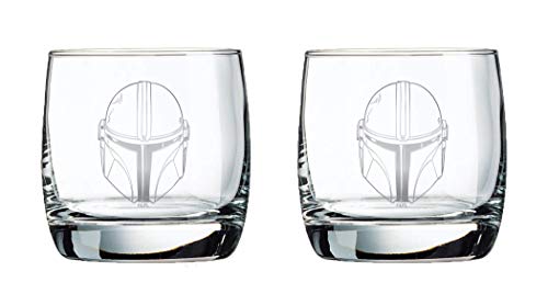 The Mandalorian Glass Set - 10 oz Capacity - Classic Design - Heavy Base The Mandalorian Glass Set - 10 oz Capacity - Classic Design - Heavy Base von Star Wars