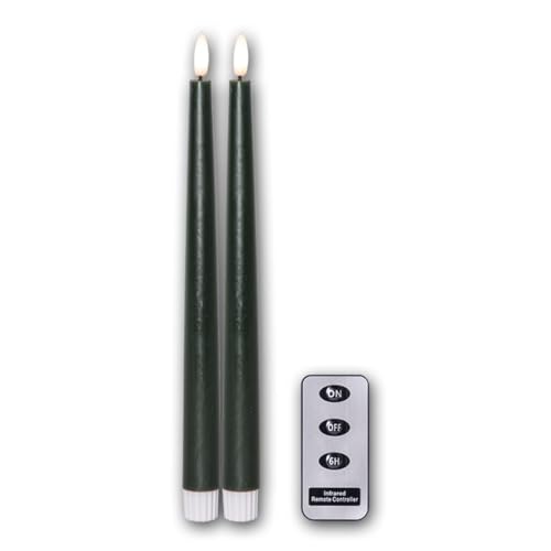 Star Trading 061-87 LED-Kerze "Flamme Slim", 2er Set natürliche Flamme, grün, Kunststoff/Wachs, je ca. 2,1x28,5 cm, Fernbedienung, inkl. Batterie, Timer, Vierfarb-Karton Star Trading 061-87 LED-Kerze "Flamme Slim", 2er Set natürliche Flamme, grün, Kunststoff/Wachs, je ca. 2,1x28,5 cm, Fernbedienung, inkl. Batterie, Timer, Vierfarb-Karton von Star
