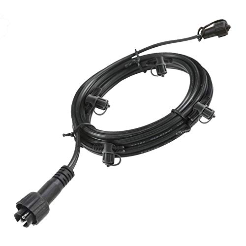 Garden Lights Hauptkabel 10 mtr, mit 4 Anschlüsse, max. 120W (SPT-1) von Star