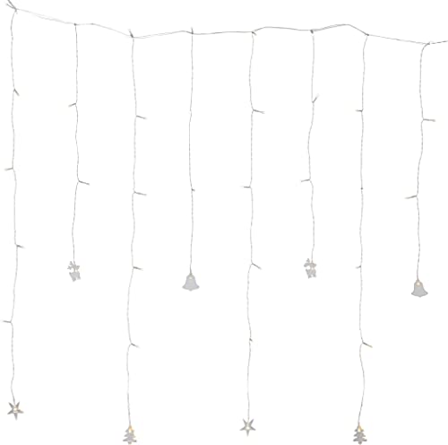 LED-Lichtervorhang 'Decy', 8 Stränge, 180x40 cm, LED-Lichtervorhang 'Decy', 8 Stränge, 180x40 cm, von Star Trading