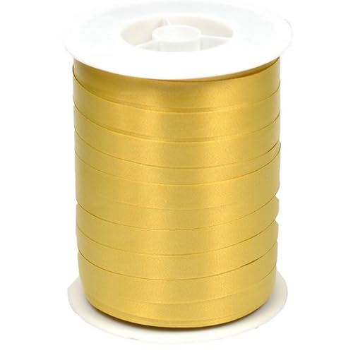 STAR Geschenkband Ringelband Polyband 10mm x 250m Farbe: Gold von Star