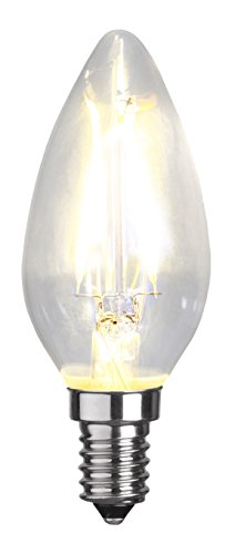 Star 351-01 A++, LED-Leuchtmittel, Plastik, 2.6 watts, E14, Transparent, 3.5 x 9.8 x 3.5 cm von Star