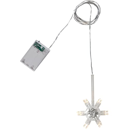 Star Lighty 083-00 Lichtring Beleuchtung für Papierstern Weihnachtsstern mit LED Leuchtmittel warmweiß 12-flammig transparent 150cm Kabel batteriebetrieben 3xAA mit Timer-Funktion IP20 Star Lighty 083-00 Lichtring Beleuchtung für Papierstern Weihnachtsstern mit LED Leuchtmittel warmweiß 12-flammig transparent 150cm Kabel batteriebetrieben 3xAA mit Timer-Funktion IP20 von Star Trading