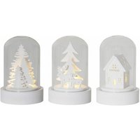 Trading Weihnachtsdeko im Glas Deko Weihnachten 3er Set Weihnachtsdeko Glas Weihnachtsdeko Innen led Weihnachtsdeko Holz Weihnachtsdeko Tisch von Star