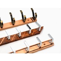 Holz An Der Wand Befestigte Haken Wandhalter Hochleistungsholzbügel Glatte Veredelung Wandhaken Für Schlüssel, Kleidung, Kleiderbügel Mehrere von StarHandicraftsIn