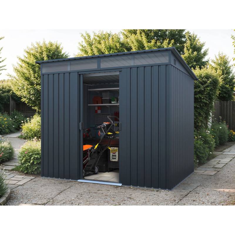 Starline Metall Gerätehaus Modell Lübeck 3,66 m² Starline Metall Gerätehaus Modell Lübeck 3,66 m² von StarLine Metall