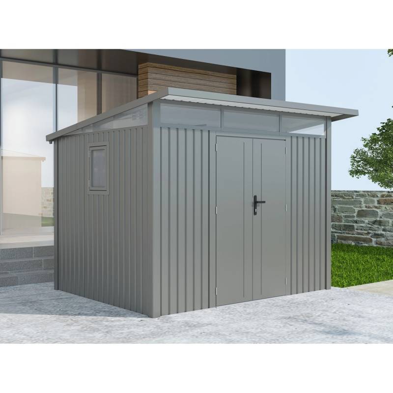 Starline Metall Gerätehaus Modell Skylight 5,80 m² Alu Grau Starline Metall Gerätehaus Modell Skylight 5,80 m² Alu Grau von StarLine Metall