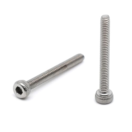 20 x CHC Schrauben M2 x 18 mm Edelstahl – BTR-Schrauben aus Edelstahl A2, Innensechskant, Zylinderkopf – DIN 912 Rundkopf für Unterlegscheibe und Mutter von StarMaker