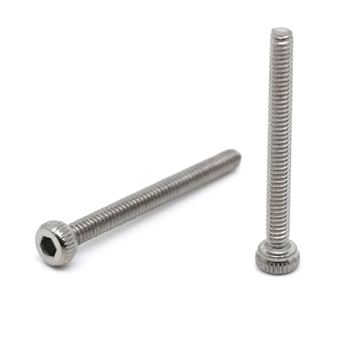 BTR Schrauben Edelstahl M2 x 20 mm – CHC Schrauben aus Edelstahl A2, Innensechskantschrauben, Zylinderkopf – DIN 912 Rundkopf für Unterlegscheibe und Mutter, 20 Stück von StarMaker