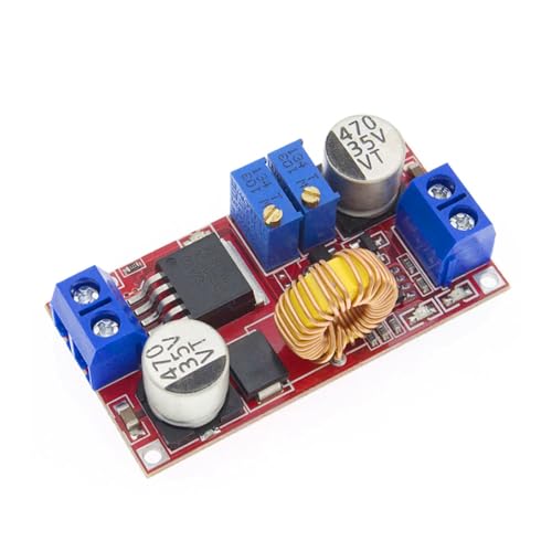 XL4015 Konverter Buck verstellbar Step Down 5 A Spannungsabsenker DC-DC 8 – 36 V auf 1,25 – 32 V DC + CV Spannungs- und Stromregler 5 V 12 V 24 V (1 Stück) von StarMaker