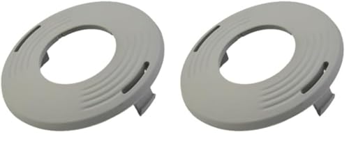 StarRing 1/2/4/6 Stück Ersatz-Trimmerkopfkappen für Stihl-AutoCut 46-2 Mähkopf 4003 713 9701 Teil Motorsense Rasentrimmer Zubehör (2 Stück) von StarRing