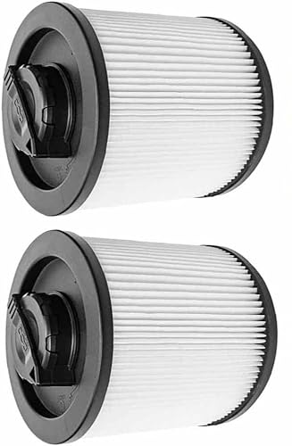 StarRing 1/2/4 Stück Ersatzfilter für DXV06P DXV09P DXV10P DXV10PL DXV10SA DXV12P DXV14P DXV16P Nass-/Trockenfilter-Staubsauger, reguläres Reiniger-Zubehör (2 Stück) von StarRing