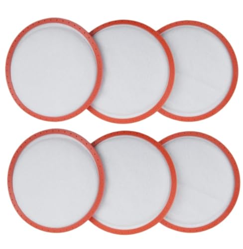 StarRing 3/6 Stück Ersatz-HEPA-Filter für Dirt Devil DD2650-1 DD2651-0 DD2651-1 DD2720 Staubsauger-Zubehörteile, waschbar und wiederverwendbar, hält Luft sauber (6 Stück) von StarRing