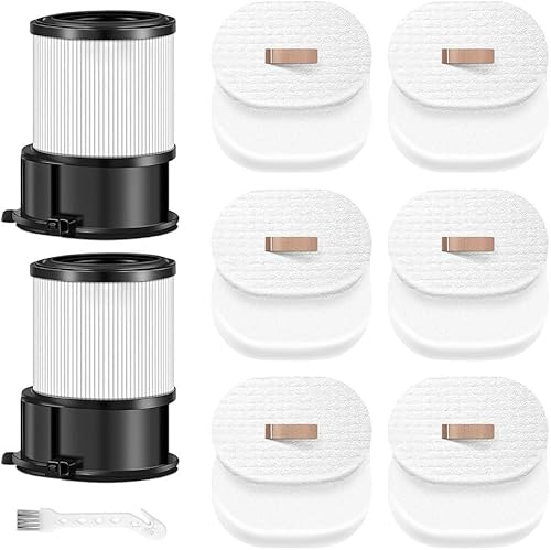 StarRing Ersatz-HEPA-Filter-Sets für Shark IP3251 IP3251C IP3252 IP3251EUT IP1251 IP1250 IP1251C IP1255QPR schnurlose Staubsauger, Zubehör XPMHIP1000 XPRMFIP1000, 15-teilig StarRing Ersatz-HEPA-Filter-Sets für Shark IP3251 IP3251C IP3252 IP3251EUT IP1251 IP1250 IP1251C IP1255QPR schnurlose Staubsauger, Zubehör XPMHIP1000 XPRMFIP1000, 15-teilig von StarRing
