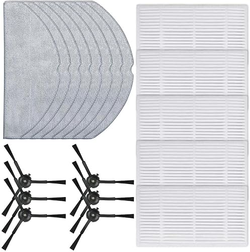 StarRing Ersatz-Set für Tapo RV30 Max/RV30 Max Plus / RV20 Max/RV20 Max Plus / RV20 Max Plus Roboter-Staubsauger, Ersatzteile, Zubehör (19 Stück) von StarRing