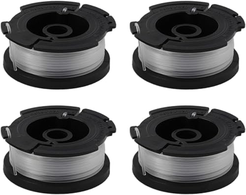 StarRing Ersatz-Trimmerspule & Schnur & Abdeckung für Black and Decker Rasentrimmer für GL280 GL230 GL340 GL425 GL430 GL530 GL540 Rasentrimmer Trimmer Zubehör (4 Stück) von StarRing