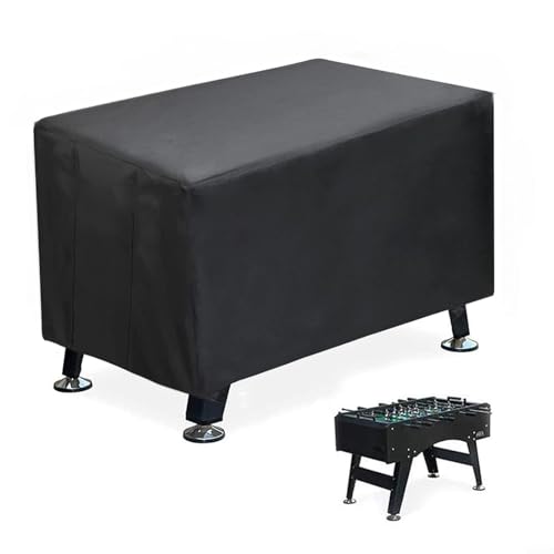 StarRing Tischfußball-Tischabdeckung, wasserdicht, staubdicht, für drinnen und draußen, UV-beständig, Schutzhülle für Standard-Fußballspieltische, 170 x 117 x 69 cm, schwarzes Polyester StarRing Tischfußball-Tischabdeckung, wasserdicht, staubdicht, für drinnen und draußen, UV-beständig, Schutzhülle für Standard-Fußballspieltische, 170 x 117 x 69 cm, schwarzes Polyester von StarRing