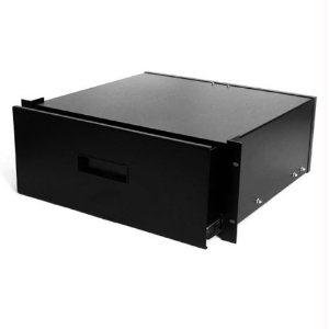 CAJON STAHL SCHWARZ METALLIC RACK 4U von StarTech.com
