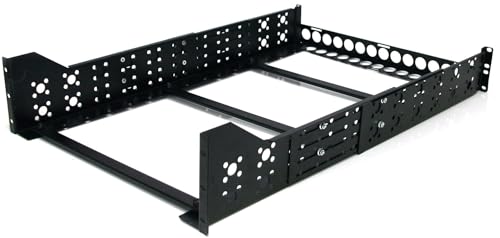 STARTECH.COM UNIRAILS3U - 3U Fixed 19 INCH Adjustable Depth Universal Server Rack Rails von StarTech.com