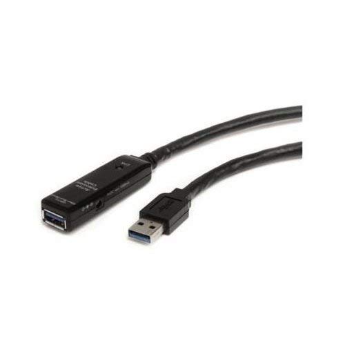 StarTech USB3AAEXT5 M 5 m USB 3.0 Aktive Verlängerung Stecker/Anschluss – NEU Retail – USB3AAEXT5 M von StarTech.com
