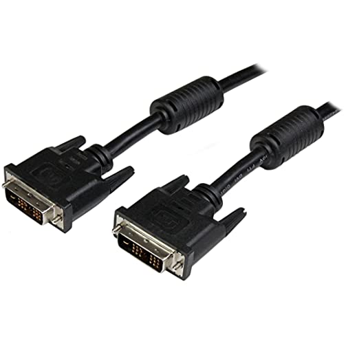 StarTech. com DVIDSMM35 DVI-Kabel, 10,7 m, Single Link, Stecker auf Stecker, 1920 x 1200, DVI-D-Kabel, Computer-Monitorkabel, DVI-Kabel, DVI auf DVI Kabel von StarTech.com