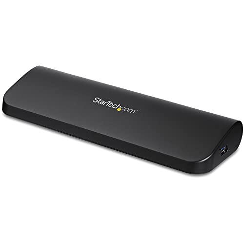StarTech. com Docking Station Universal USB3.0 DUAL- – VGA DVI HDMI Video doppelt mit Audio und Ethernet StarTech. com Docking Station Universal USB3.0 DUAL- – VGA DVI HDMI Video doppelt mit Audio und Ethernet von StarTech.com