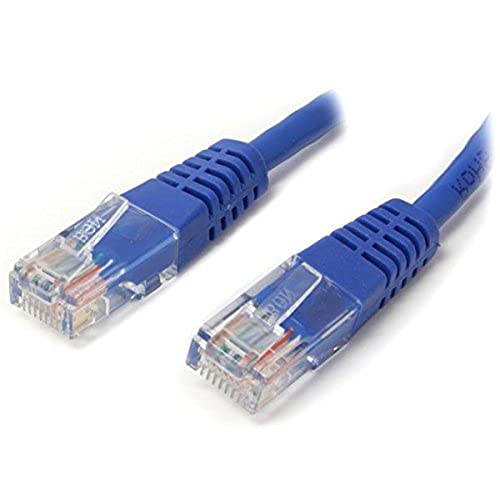 StarTech. com M45PATCH35BL Cat5e Patchkabel mit angespritzten RJ45-Steckern, Cat5e Ethernet-Patchkabel, 10,7 m, UTP, Cat5e Patchkabel von StarTech.com