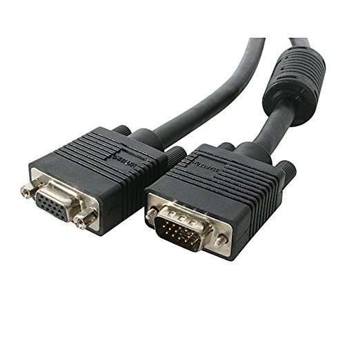 StarTech. com MXT101HQ_25 VGA-Monitor-Verlängerungskabel (HD15 M/F, 7,6 m) Schwarz von StarTech