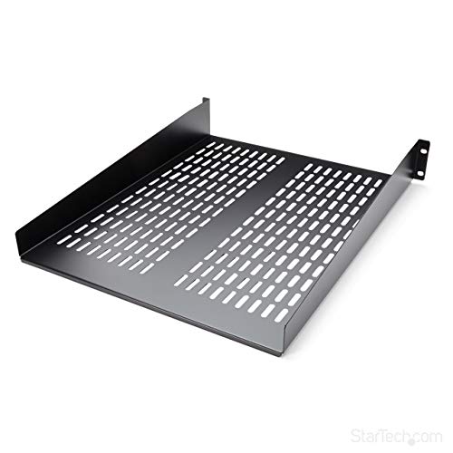 StarTech. com-Rack 2U CABSHELF22 V 56 belüfteten Regal Duschablage Schrank Server – 22 kg/50 Lb von StarTech.com