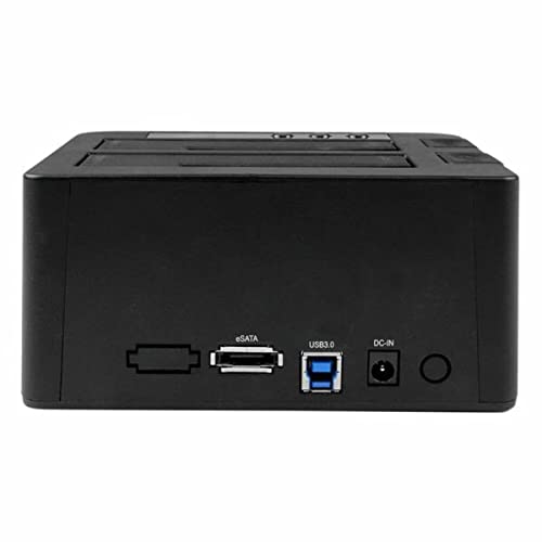 StarTech.com USB 3.0 / eSATA auf 2,5/3,5" Festplatten Duplizierer Dock - Kopierstation mit SATA 6Gb/s von StarTech.com