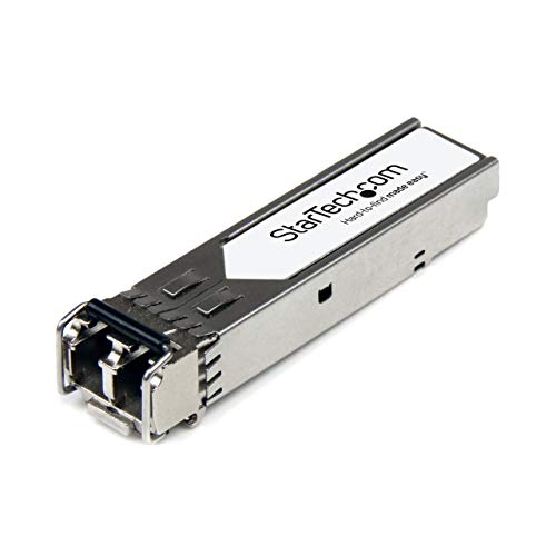 StarTech.com 0231A0A6-ST Transceiver Modul (SFP+ Module, 10GBase-SR HP kompatibel, Glasfaser, 850 nm, LC Multimode mit DDM) von StarTech