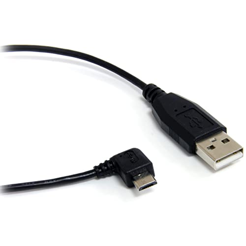 StarTech.com 1,8m rechtsgewinkeltes Micro USB auf USB Kabel - St/St - 4 Pin USB Typ-A zu Micro USB Typ-B Datenkabel StarTech.com 1,8m rechtsgewinkeltes Micro USB auf USB Kabel - St/St - 4 Pin USB Typ-A zu Micro USB Typ-B Datenkabel von StarTech.com