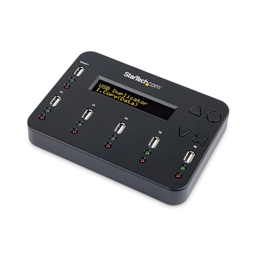 StarTech USBDUP15 Standalone USB Flash Drive Duplicator und Eraser (USB 2.0) von StarTech