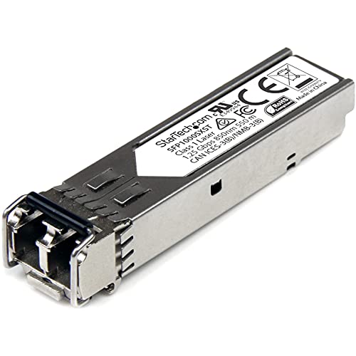 StarTech.com 1000BASE-SX - Gigabit Transceiver - LC Glasfaser - MSA konform - 550m - Gigabit SFP Modul - Multi Mode SFP StarTech.com 1000BASE-SX - Gigabit Transceiver - LC Glasfaser - MSA konform - 550m - Gigabit SFP Modul - Multi Mode SFP von StarTech.com