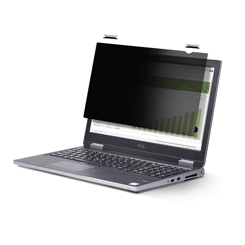 StarTech.com 15,6 Zoll 16:9 Touch Laptop Sichtschutz, Sichtschutzfolie, Notebook Blickschutzfilter/Blaulichtfilter, Flip-Up von StarTech.com