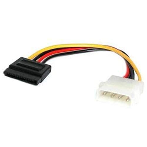 StarTech.com 15cm 4 Pin LP4 auf SATA Kabel - LP4 / Serial-ATA Stromadapter - S-ATA 15 Pin Buchse / 4 Pin LP-4 Stecker, Straight StarTech.com 15cm 4 Pin LP4 auf SATA Kabel - LP4 / Serial-ATA Stromadapter - S-ATA 15 Pin Buchse / 4 Pin LP-4 Stecker, Straight von StarTech