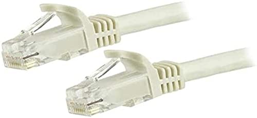 StarTech.com 15m Cat6 Snagless Gigabit UTP Netzwerkkabel - Cat 6 RJ45 Netzwerkkabel mit Knickschutz - Weiß StarTech.com 15m Cat6 Snagless Gigabit UTP Netzwerkkabel - Cat 6 RJ45 Netzwerkkabel mit Knickschutz - Weiß von STARTECH.COM