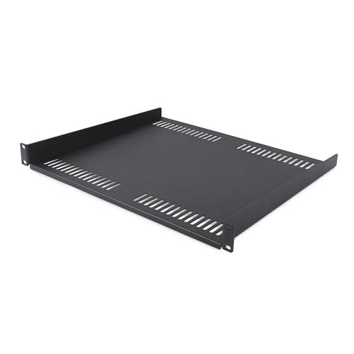 StarTech.com 1HE Belüftetes Server-Rack Fachboden, 40cm Tiefe, Perforierte Rackablage/Serverschrank Boden, Tragkraft 14kg StarTech.com 1HE Belüftetes Server-Rack Fachboden, 40cm Tiefe, Perforierte Rackablage/Serverschrank Boden, Tragkraft 14kg von StarTech.com