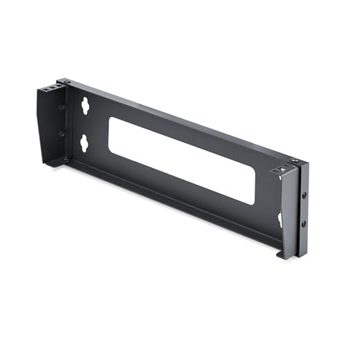 StarTech.com 1HE Vertikale Wandhalterung für 19 Zoll Rack-Geräte, Tragkraft 55kg, Serverrack/Schrank für Patch-Panele/IT/AV StarTech.com 1HE Vertikale Wandhalterung für 19 Zoll Rack-Geräte, Tragkraft 55kg, Serverrack/Schrank für Patch-Panele/IT/AV von StarTech